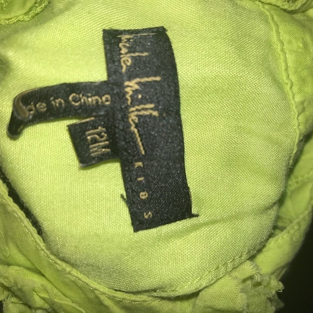Nicole Miller Lime Green Dress - Picture 11 of 11